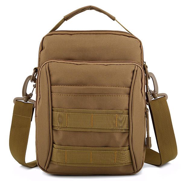 Hombres Deportes Al Aire Libre Viajes Camuflaje Color Tactical Hombro Crossbody Bag