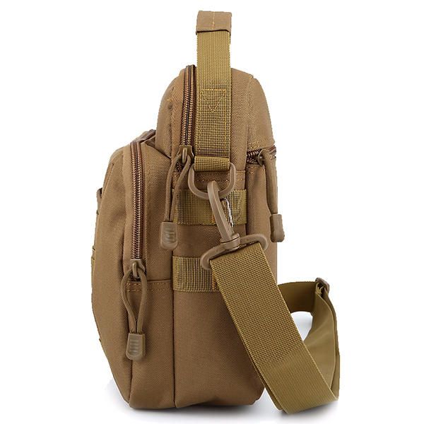 Hombres Deportes Al Aire Libre Viajes Camuflaje Color Tactical Hombro Crossbody Bag