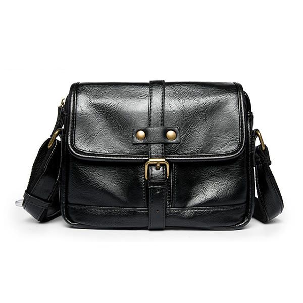 Hombres Minimalista Retro Casual Messenger Shoulder Crossbody Bag