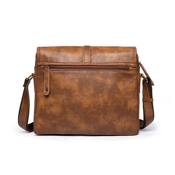 Hombres Minimalista Retro Casual Messenger Shoulder Crossbody Bag