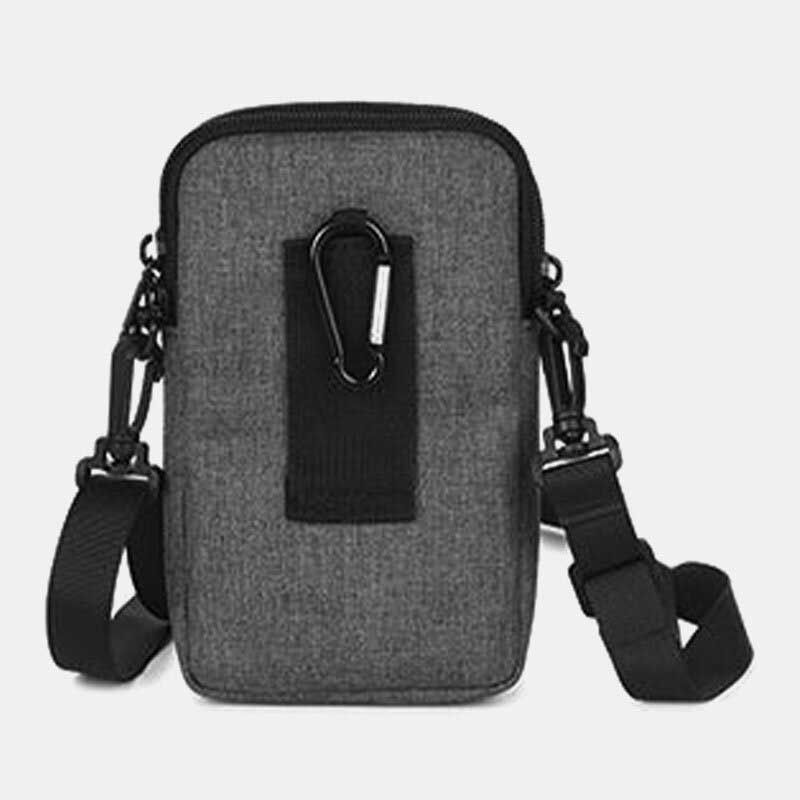 Hombres Mujeres Bolso De Hombro De Hombreajero Impermeable Bolso De Almacenamiento En La Cintura Paquetes De Teléfono Móvil Cartera Deportiva