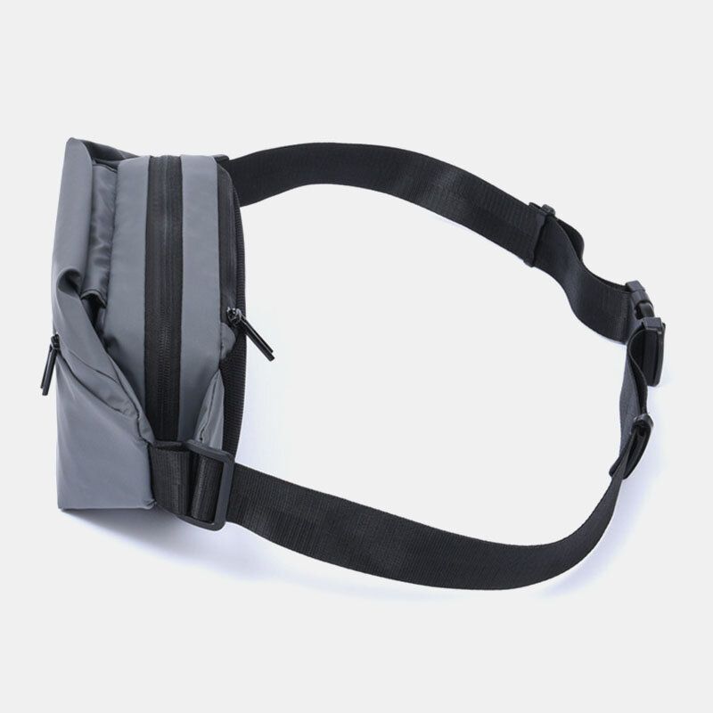 Hombres Multi-carry Anti-theft Waterproof Casual Crossbody Bag Chest Bag Sling Bag