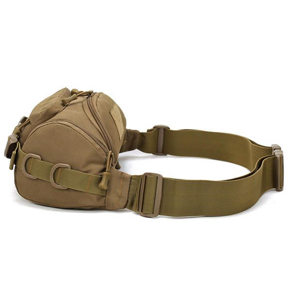 Hombres Nylon Al Aire Libre Impermeable Tactical Sling Bag Bolsa De Pecho Bolsa De Cintura Bolsa De Bandolera