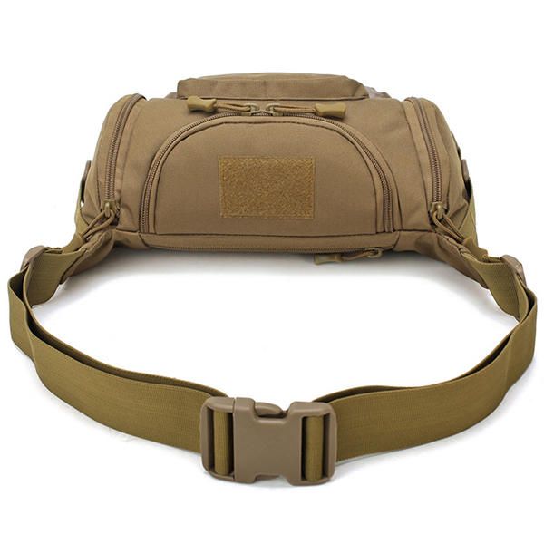 Hombres Nylon Al Aire Libre Impermeable Tactical Sling Bag Bolsa De Pecho Bolsa De Cintura Bolsa De Bandolera