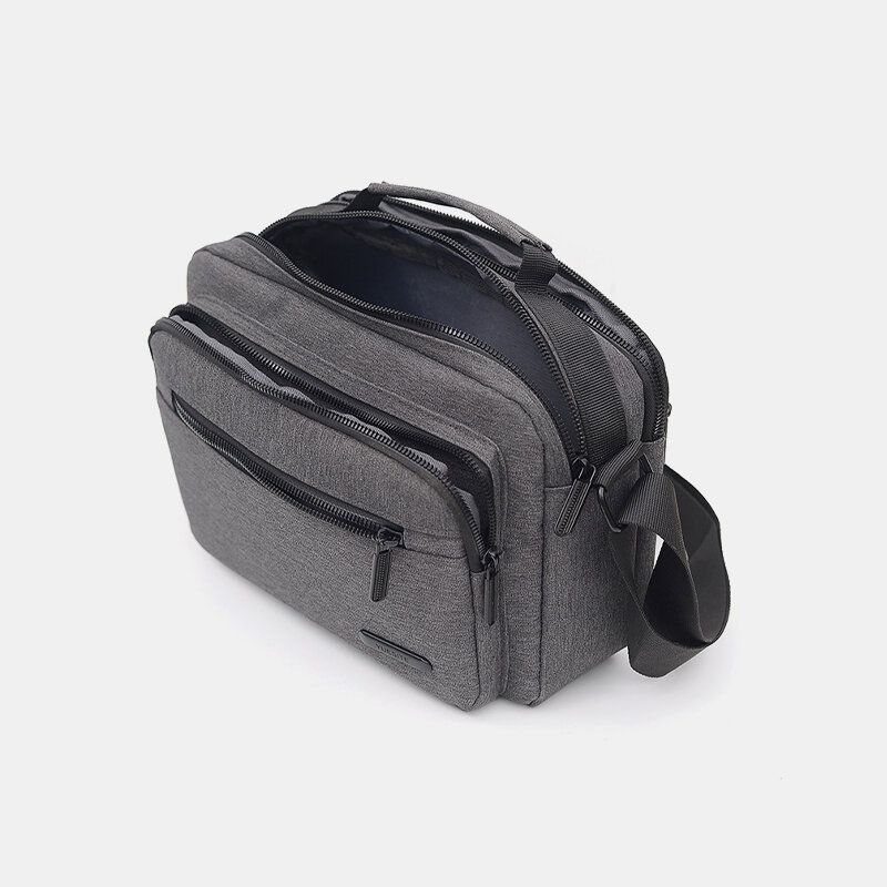 Hombres Nylon Ligero Casual Viaje Al Aire Libre Bolso De Hombro Con Múltiples Cargas Bolso Bandolera