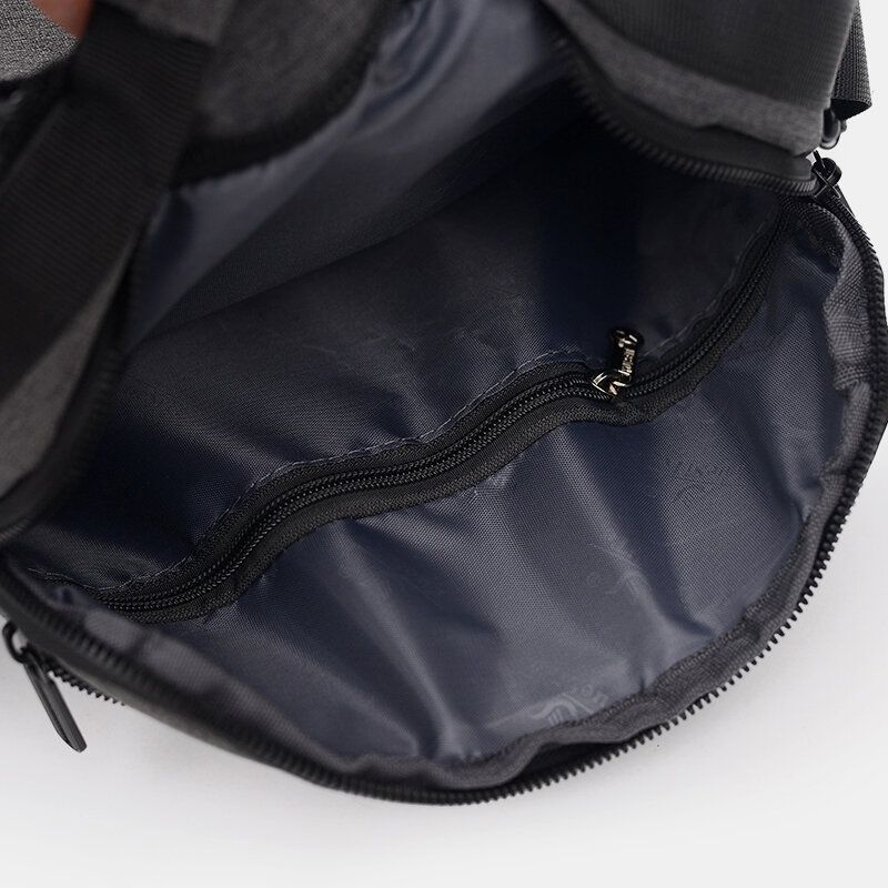 Hombres Nylon Ligero Casual Viaje Al Aire Libre Bolso De Hombro Con Múltiples Cargas Bolso Bandolera