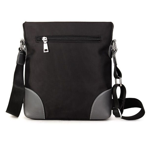 Hombres Oxford Leisure Crossbody Bag Business Bandolera Llavero