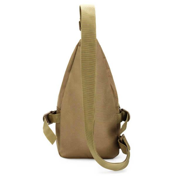 Hombres Oxford Mochila Hombro Pecho Senderismo Bolsa Militar