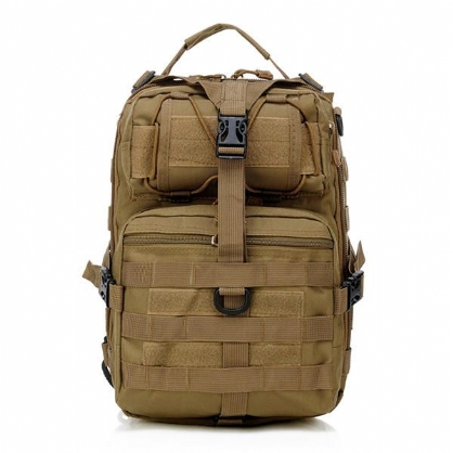 Hombres Oxford Tactical Chest Pack Molle Slingle Hombro Mochila Sling Bag