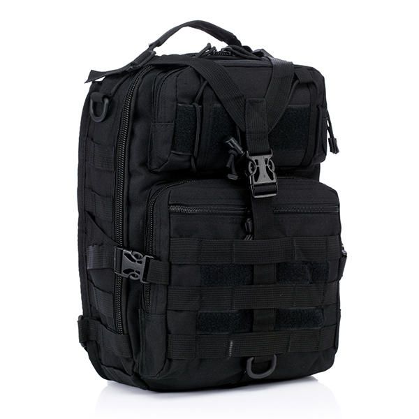 Hombres Oxford Tactical Chest Pack Molle Slingle Hombro Mochila Sling Bag