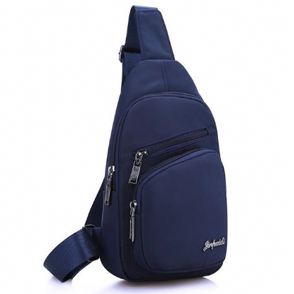 Hombres Sling Pack Bolsa De Pecho Senderismo Caminar Acampar Al Aire Libre Bolso Bandolera Mochila