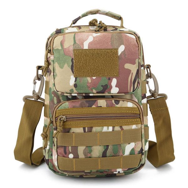 Hombres Tactical Crossboby Bag Camuflaje Resistente Al Agua Outdooors Sholder Bag Handbag