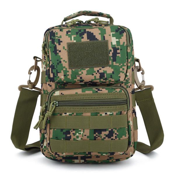 Hombres Tactical Crossboby Bag Camuflaje Resistente Al Agua Outdooors Sholder Bag Handbag