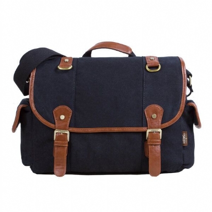 Kaukko Bolso De Hombro De Lona Informal Para Hombre Bolsos De Hombreajero Al Aire Libre