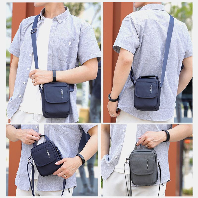 Mini Bolso De Hombro Informal De Moda Bolso Bandolera Para Hombres