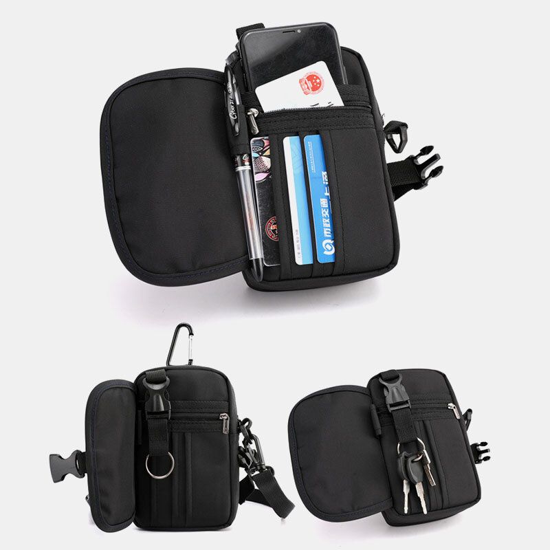 Mini Bolso De Hombro Informal Para Hombre Bolso De Cintura Bolso Para Teléfono Para Exteriores