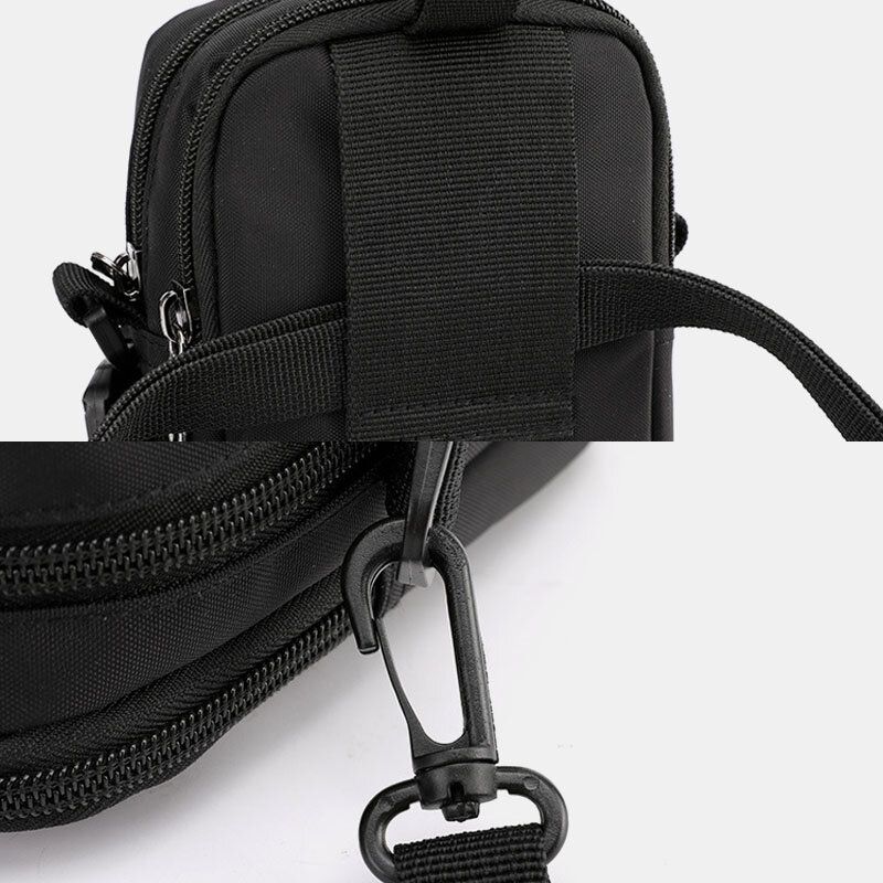 Mini Bolso De Hombro Informal Para Hombre Bolso De Cintura Bolso Para Teléfono Para Exteriores