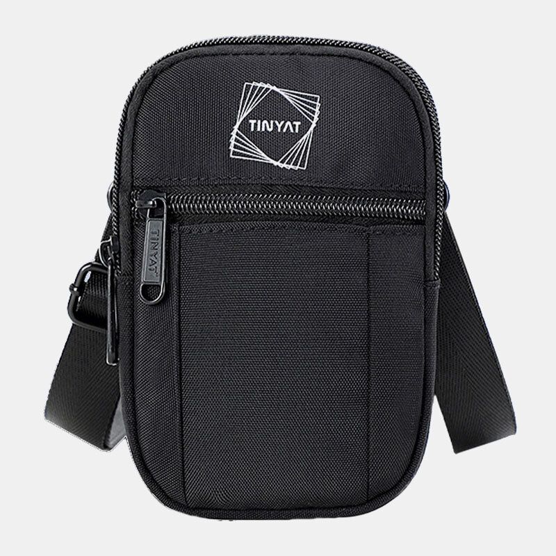 Mini Bolso De Hombro Para Hombre Bolso Bandolera Bolso Para Teléfono Bolso Impermeable Para Exteriores