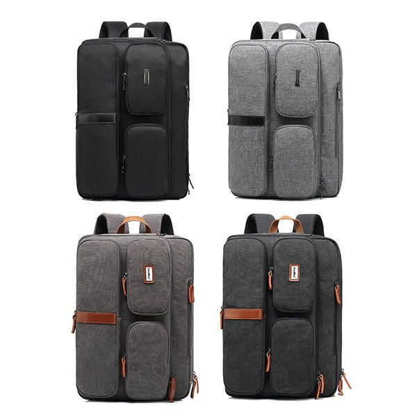 Mochila Multifuncional Para Ordenador Portátil Para Hombre Impermeable De Gran Capacidad Bandolera De Negocios