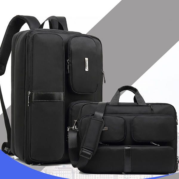 Mochila Multifuncional Para Ordenador Portátil Para Hombre Impermeable De Gran Capacidad Bandolera De Negocios