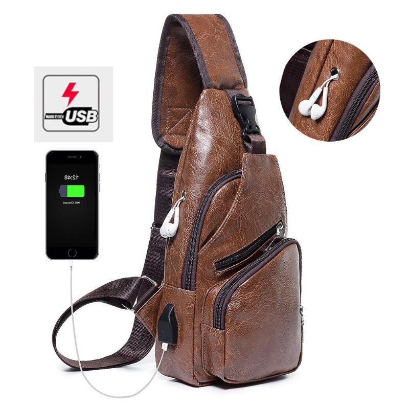 Mochila De Viaje Antirrobo Impermeable Informal Resistente Al Agua Para Hombres Con Puerto De Carga Usb