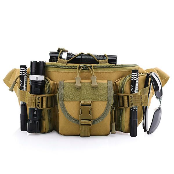 Tactical Hiking Sport Riñonera Riñonera Fanny Pack Bum Crossbody Bag Para Hombres