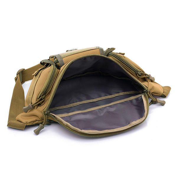 Tactical Hiking Sport Riñonera Riñonera Fanny Pack Bum Crossbody Bag Para Hombres