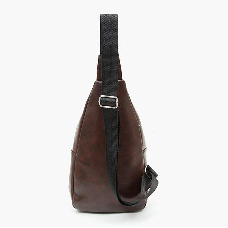 Vintage Chest Bag Mochila De Hombro Al Aire Libre Para Hombres