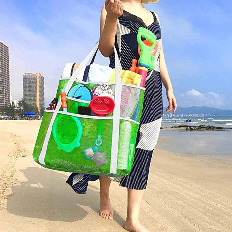 Bolsa De Almacenamiento De Bolsos De Gran Capacidad Para Viajes De Playa De Verano Para Mujeres