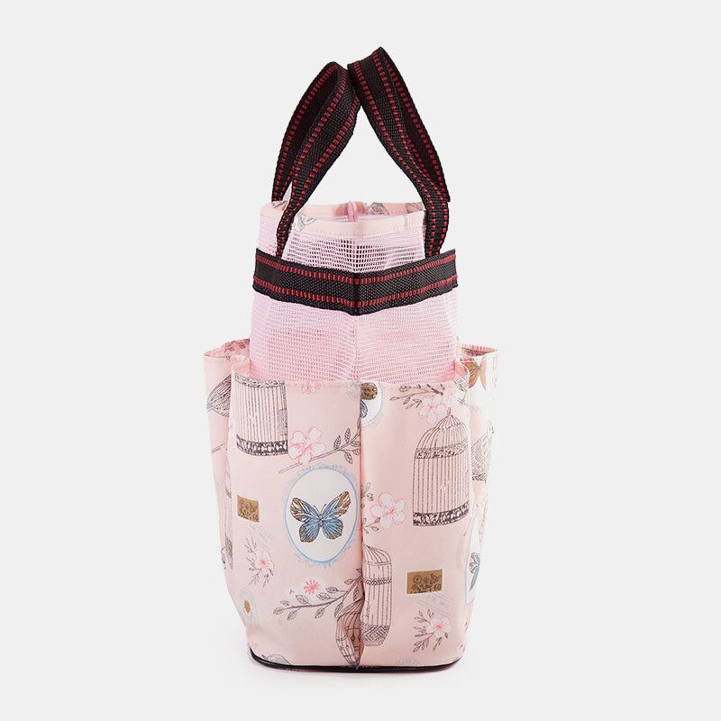 Bolsa De Almacenamiento Portátil Impermeable De Gran Capacidad Para Mujer Bolsa De Almacenamiento Para Deportes Al Aire Libre Bolsa De Cosméticos Para Natación