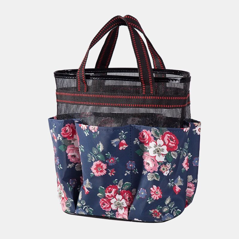 Bolsa De Almacenamiento Portátil Impermeable De Gran Capacidad Para Mujer Bolsa De Almacenamiento Para Deportes Al Aire Libre Bolsa De Cosméticos Para Natación