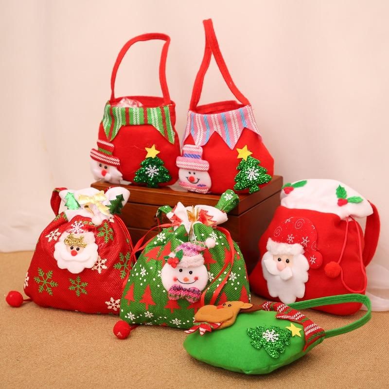 Bolsa De Regalo De Navidad Evento De Navidad Fiesta Lindo Bolso De Caramelo