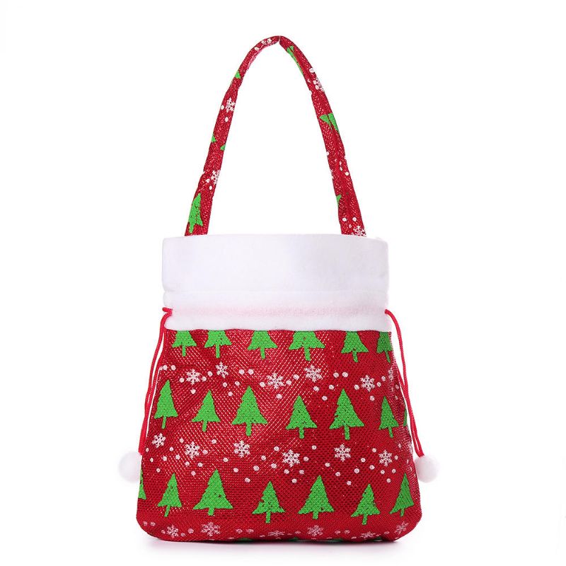 Bolsa De Regalo De Navidad Evento De Navidad Fiesta Lindo Bolso De Caramelo