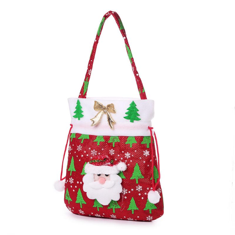 Bolsa De Regalo De Navidad Evento De Navidad Fiesta Lindo Bolso De Caramelo