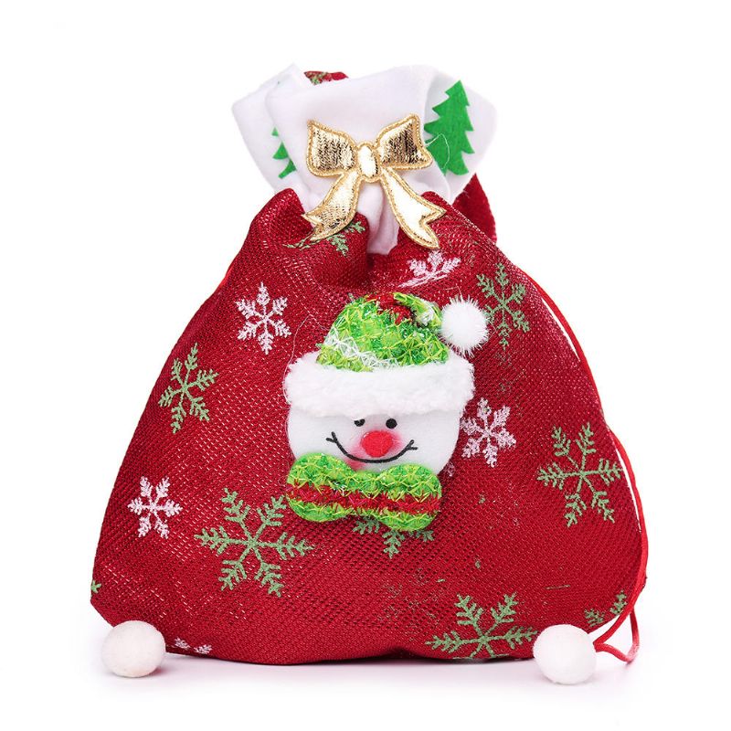 Bolsa De Regalo De Navidad Evento De Navidad Fiesta Lindo Bolso De Caramelo