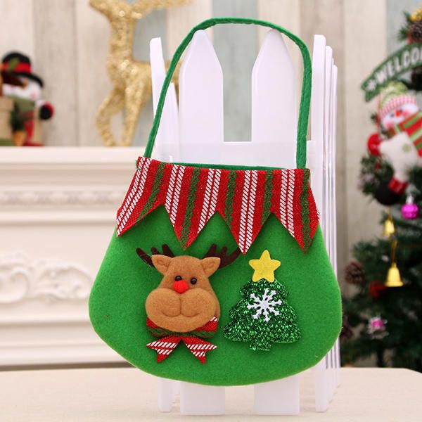 Bolsa De Regalo De Navidad Para Mujer Bolsa De Almacenamiento De Dulces Para Niños