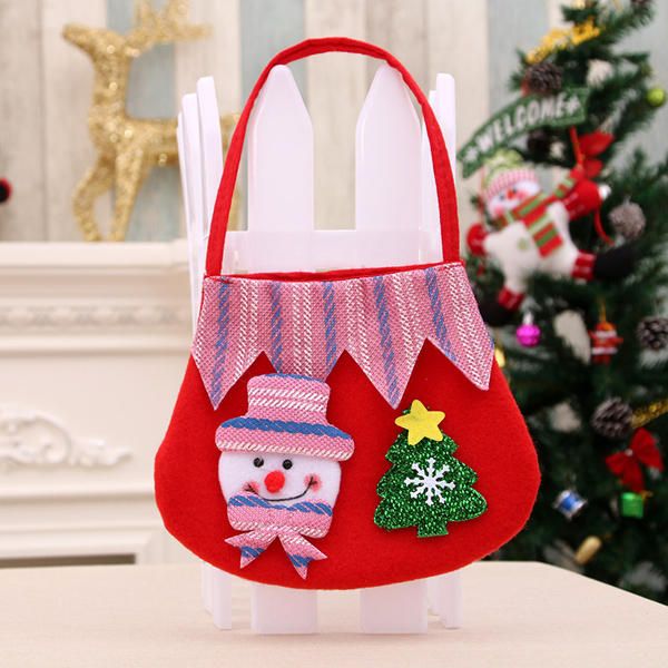 Bolsa De Regalo De Navidad Para Mujer Bolsa De Almacenamiento De Dulces Para Niños