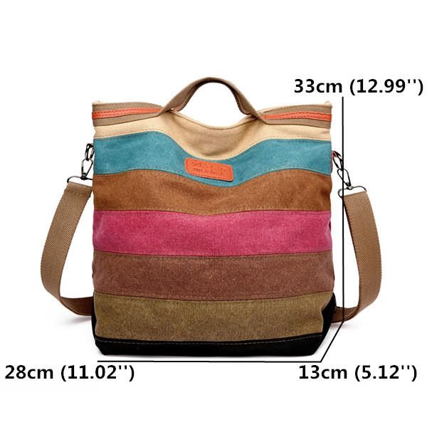 Bolso Bandolera Al Aire Libre De Ocio De Moda De Lona Para Mujer Bolso Bandolera