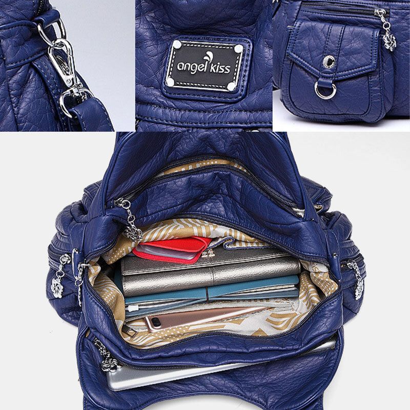 Bolso Bandolera Antirrobo Impermeable De Gran Capacidad Para Mujer Bolso Bandolera Bolso De Mano