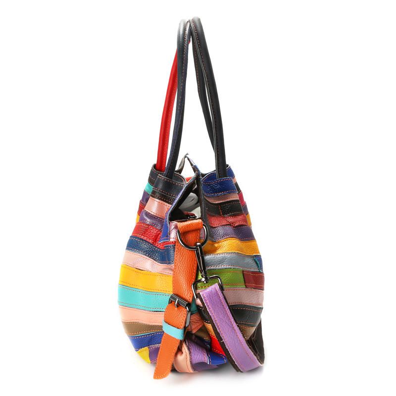 Bolso Bandolera Floral De Cuero Genuino Para Mujer Bolso De Diseñador