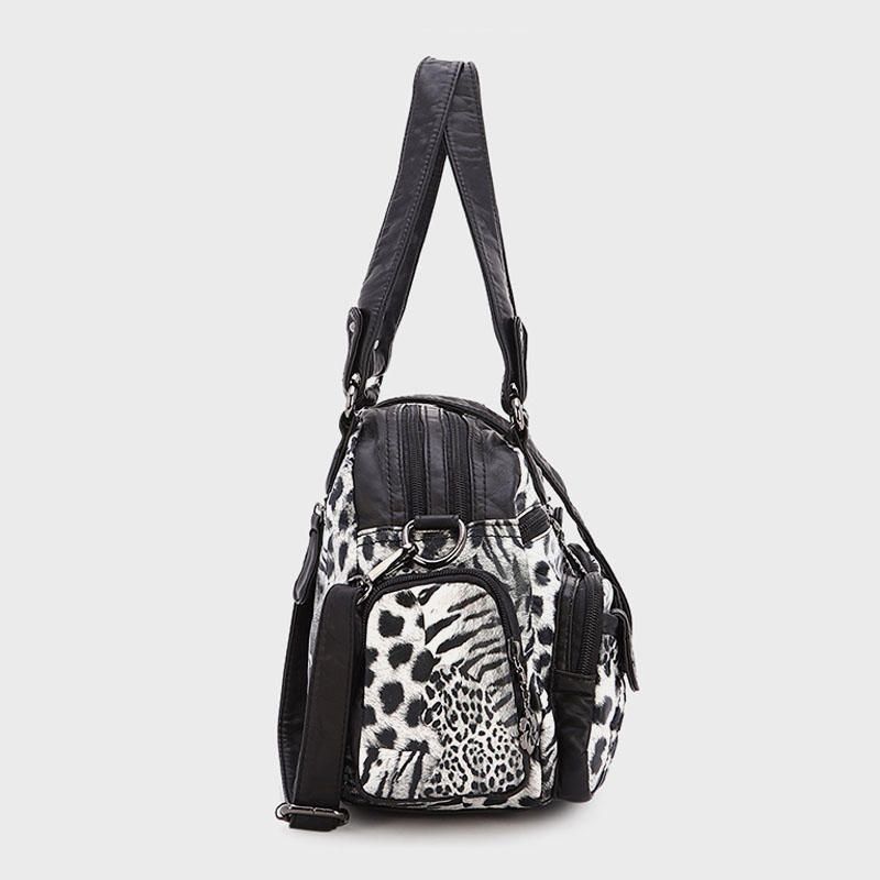 Bolso Bandolera Impermeable Con Estampado De Animales Para Mujer