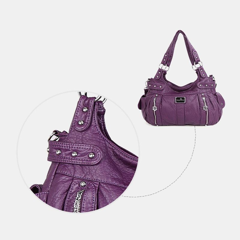 Bolso Bandolera Impermeable De Gran Capacidad Para Mujer