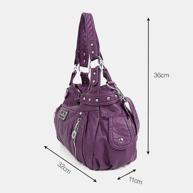 Bolso Bandolera Impermeable De Gran Capacidad Para Mujer