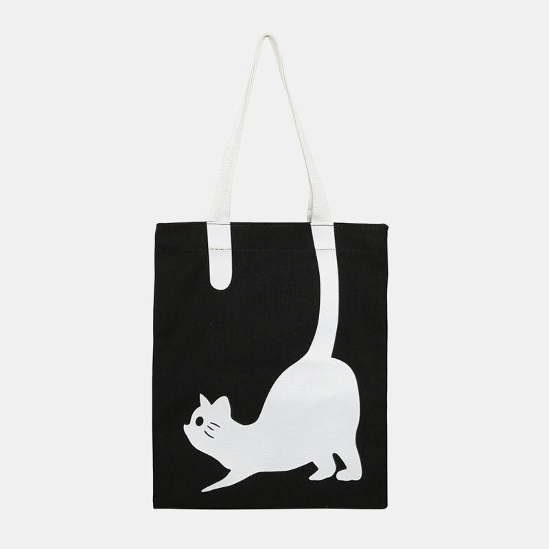 Bolso Bandolera Informal De Moda Para Mujer Bolso Con Patrón De Gato Para La Escuela De Citas