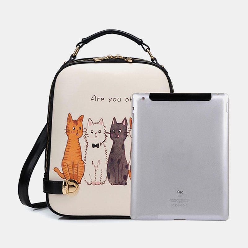 Bolso Bandolera De Moda Para Mujer Con Gato Y Animal