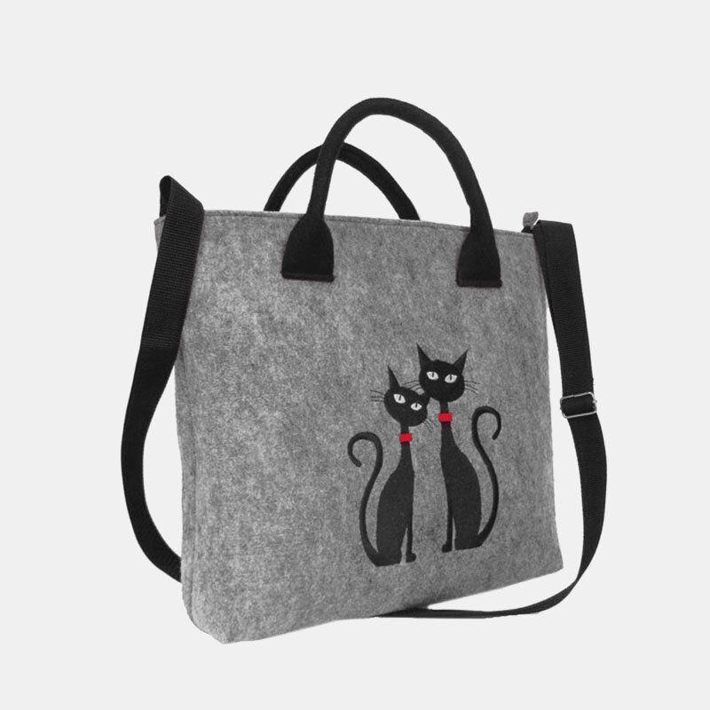 Bolso Bandolera De Moda Para Mujer Bolso Con Patrón De Gato