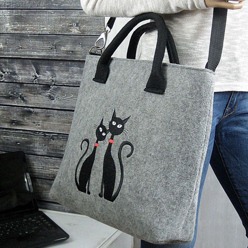 Bolso Bandolera De Moda Para Mujer Bolso Con Patrón De Gato