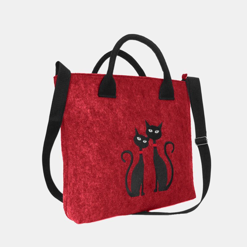 Bolso Bandolera De Moda Para Mujer Bolso Con Patrón De Gato