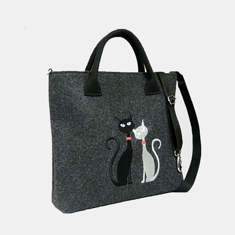 Bolso Bandolera De Moda Para Mujer Bolso Con Patrón De Gato