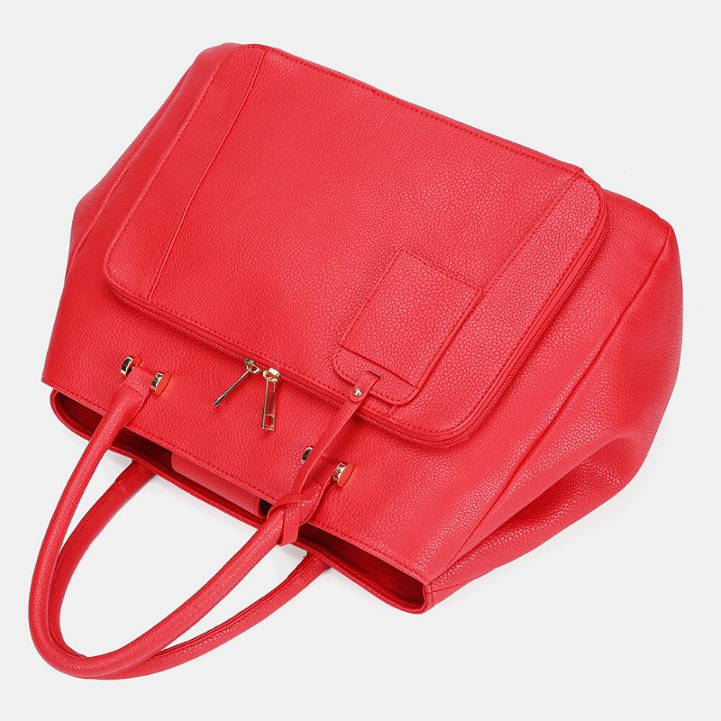 Bolso De Diseño Sólido Para Mujer Bolso Bandolera Multifunción Bolso De Moda